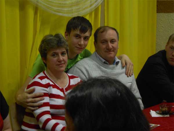 Костя и его родители